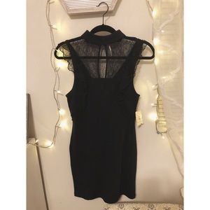 Free People Beaumont Muse Lace Mini Dress